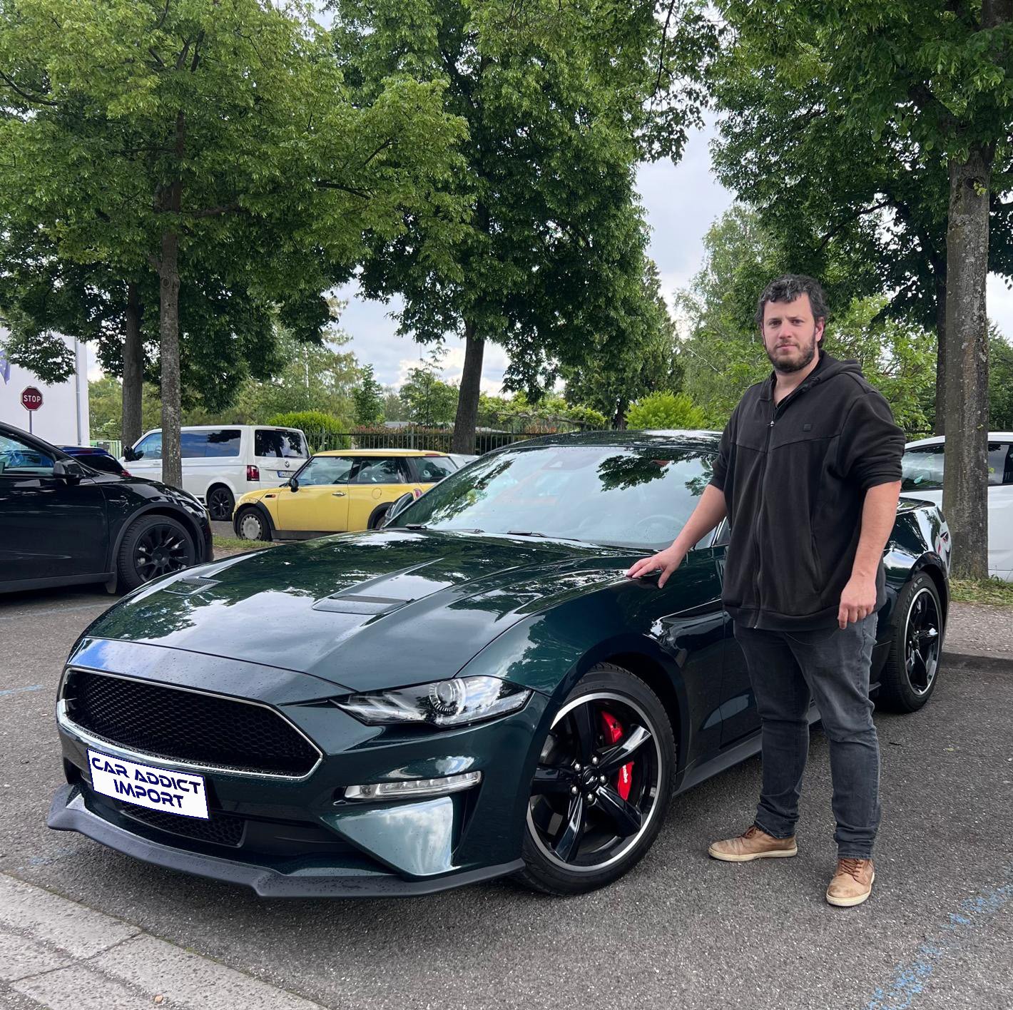 Visuel livraison Ford Mustang Bullitt Fastback V8 460 ch