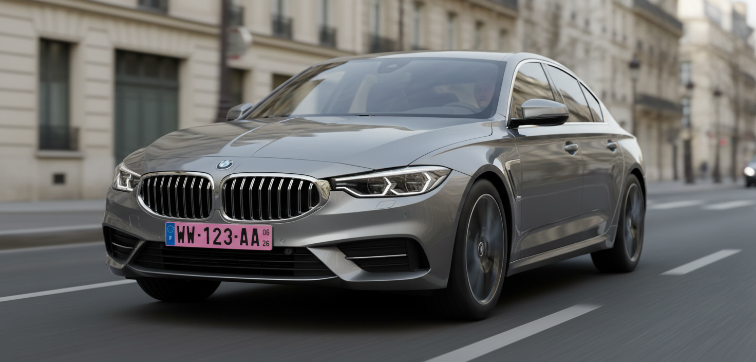 Réforme 2026 &nbsp;: les plaques provisoires WW passent au rose