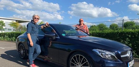 Livraison de cette Mercedes C300 pack AMG 245...