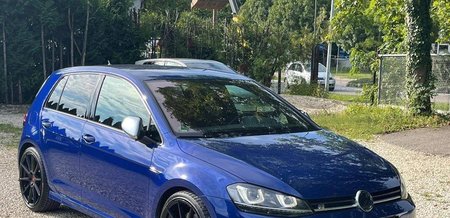 VW Golf 7R 300 ch Bleue Lapiz