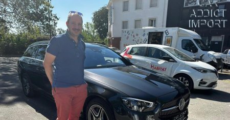 Mercedes E300de AMG Line 4Matic 194 ch